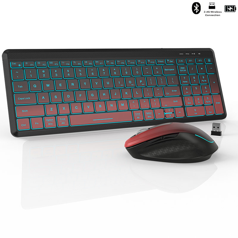 Gaming Keyboard And Mouse Combo - Combinazione di tastiera e Mouse Wireless