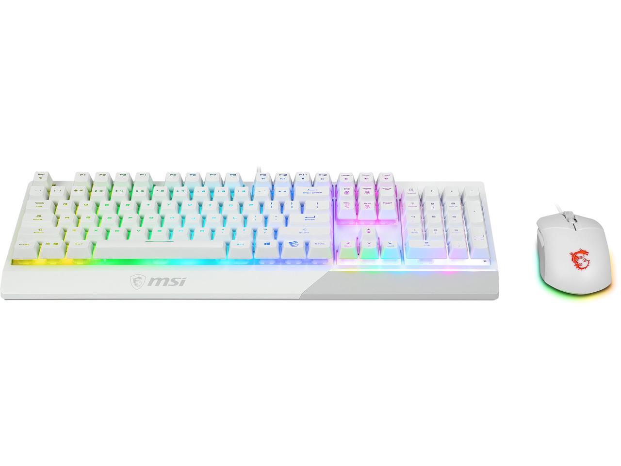 Keyboard Mouse Bundle Gaming - Combo Tastiera da Gaming MSI Vigor