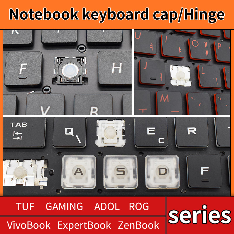 Gaming Keyboard Asus - Sostituzione Keycap Chiave Tappo di Gomma