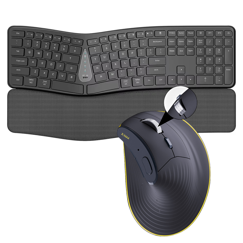 Gaming Keyboard And Mouse Combo - Combinazione tastiera e mouse wireless 2.4G,
