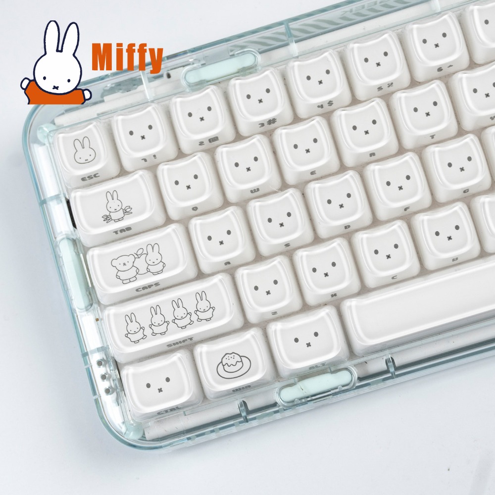 Keycaps Kawaii Miffy, Tasti a  - Gaming Keyboard Affordable recensione e prezzo