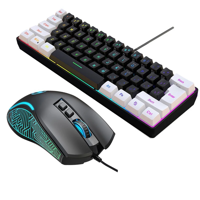 Kit Combo Tastiera e Mouse 60% - Gaming Keyboard And Mouse Combo recensione e prezzo