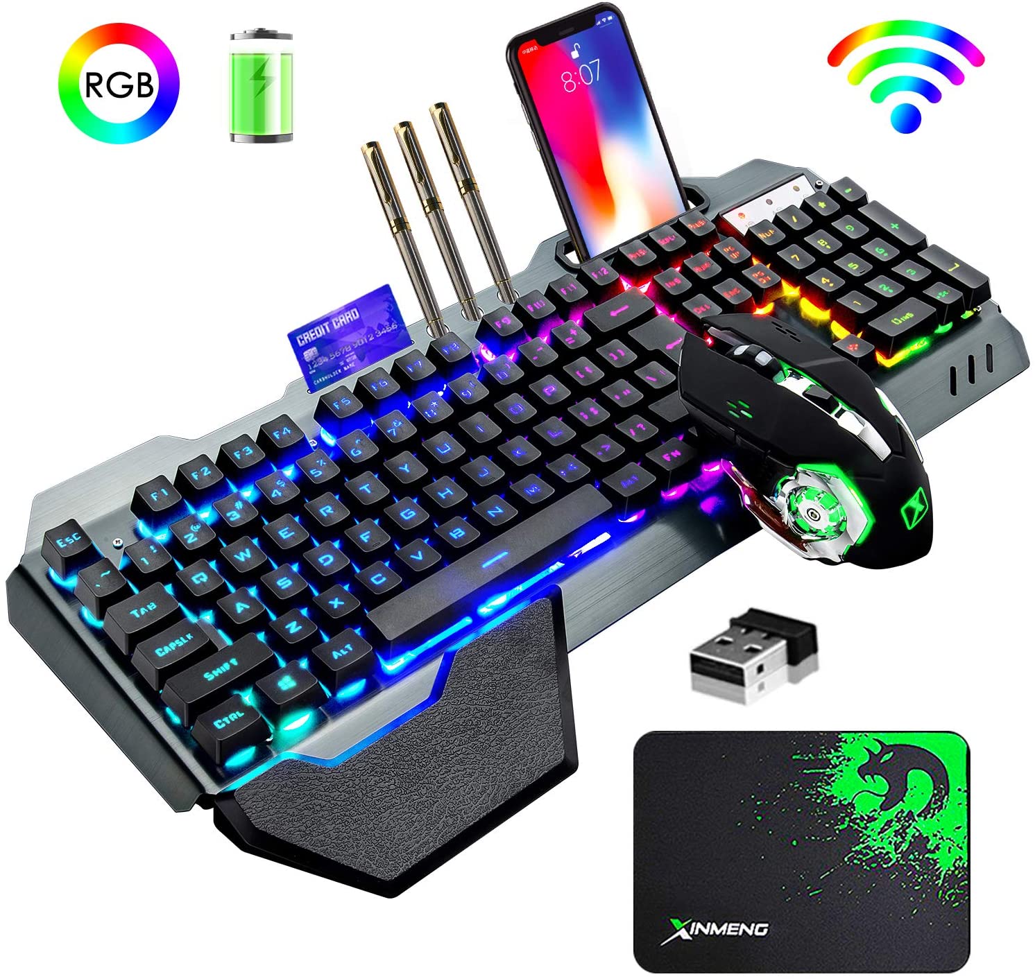 Combinazione tastiera e mouse  - Gaming Keyboard And Mouse Combo recensione e prezzo
