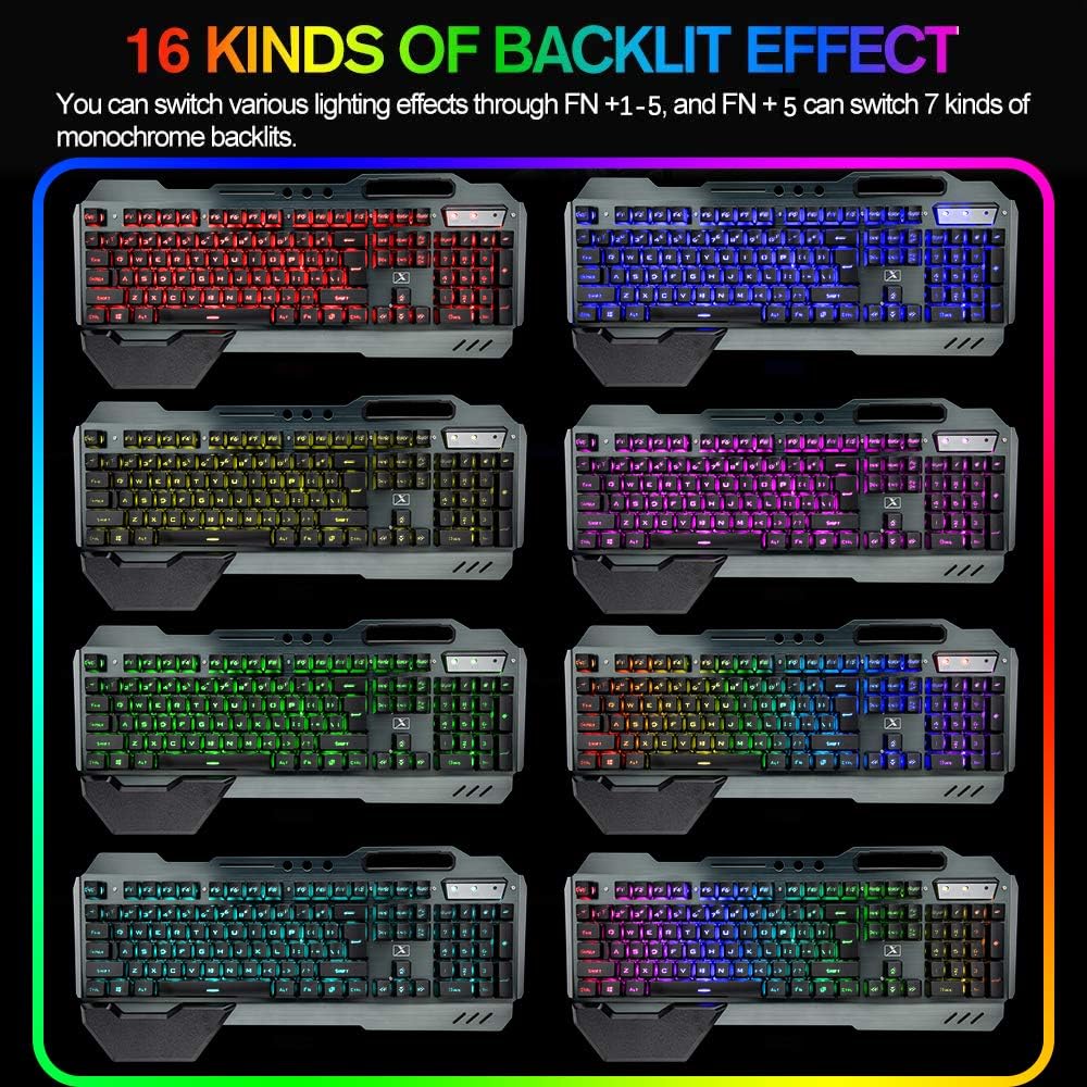 Combinazione tastiera e mouse  - Gaming Keyboard And Mouse Combo recensione e prezzo