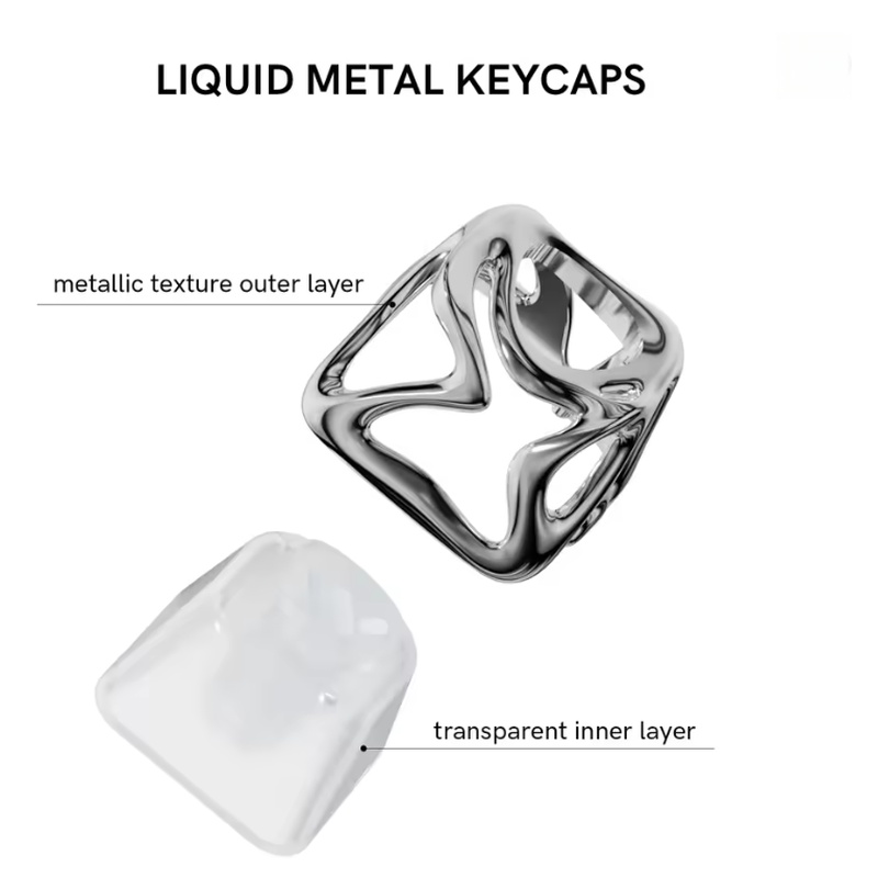 Tasti in Metallo Traslucidi co - Gaming Keyboard Brand recensione e prezzo