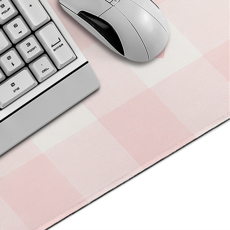 Tappetino Mouse Rosa a Quadret - Keyboard Mouse Bundle Gaming recensione e prezzo