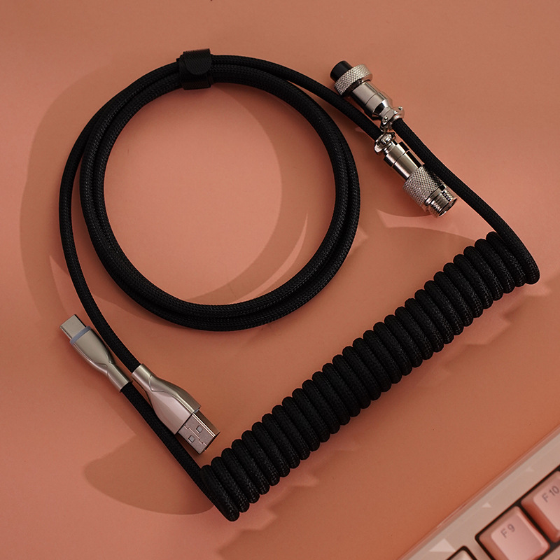 Cavo USB Type-C Aviator a spir - Gaming Keyboard Brand recensione e prezzo