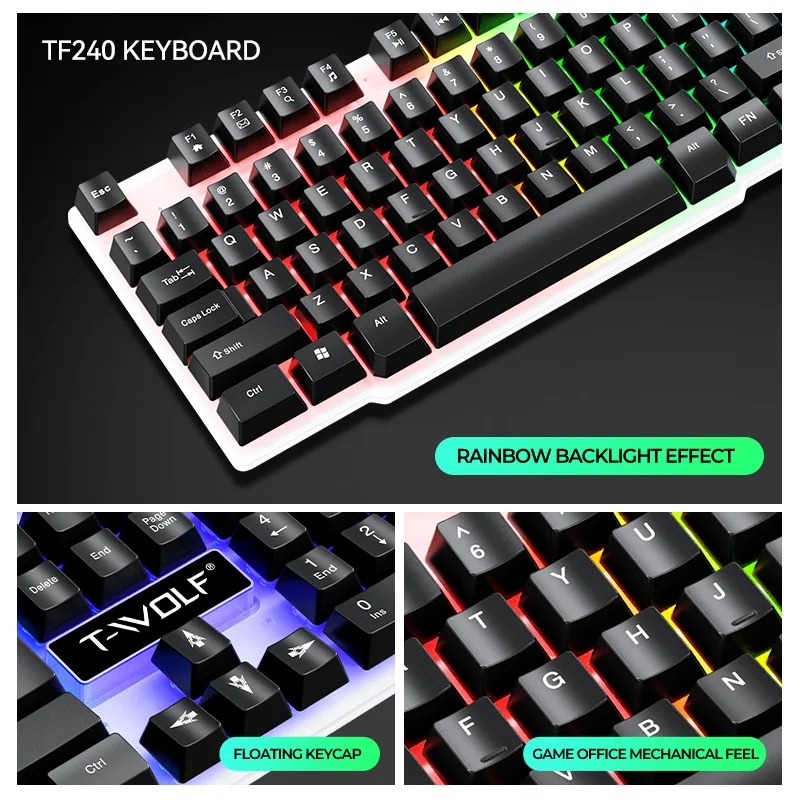 NUOVO Set Gaming 4 in 1 con Ta - Gaming Keyboard And Mouse Combo recensione e prezzo