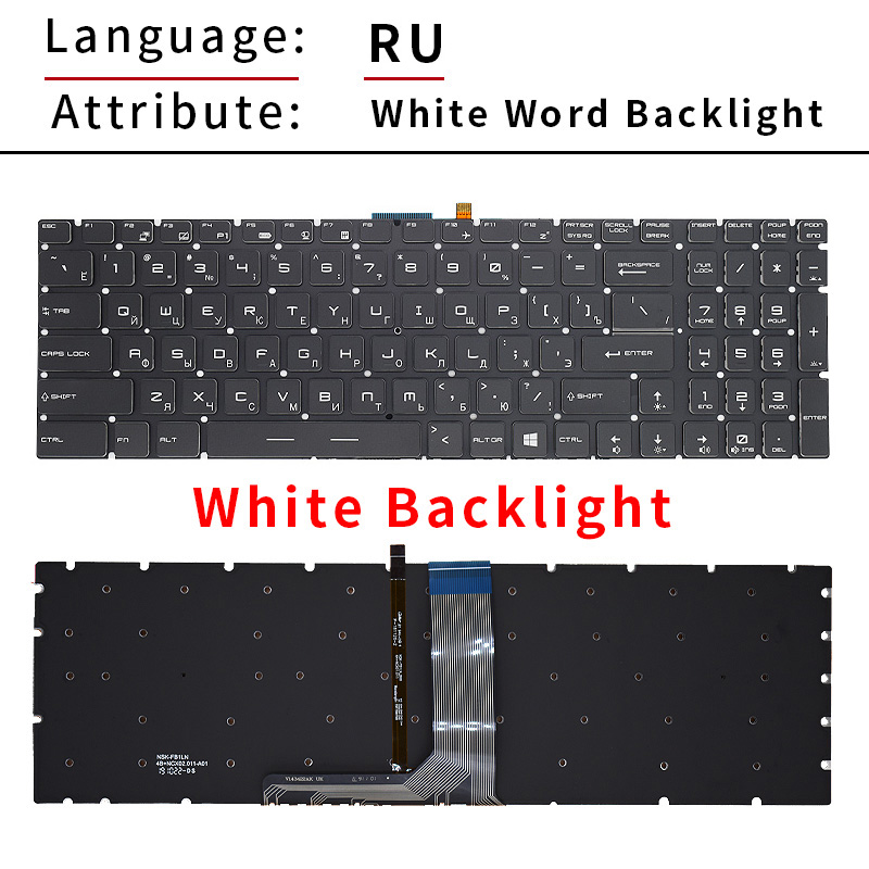 US/RU/SP/FR/TR/AR/NE Tastiera  - Gaming Keyboard Backlit recensione e prezzo