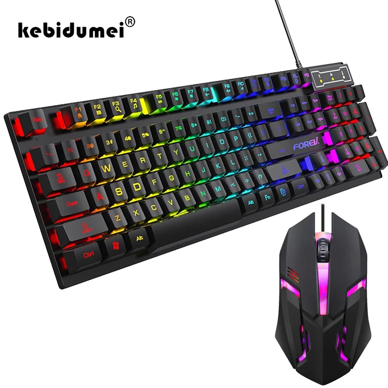 Tastiera meccanica retroillumi - Keyboard Mouse Bundle Gaming recensione e prezzo