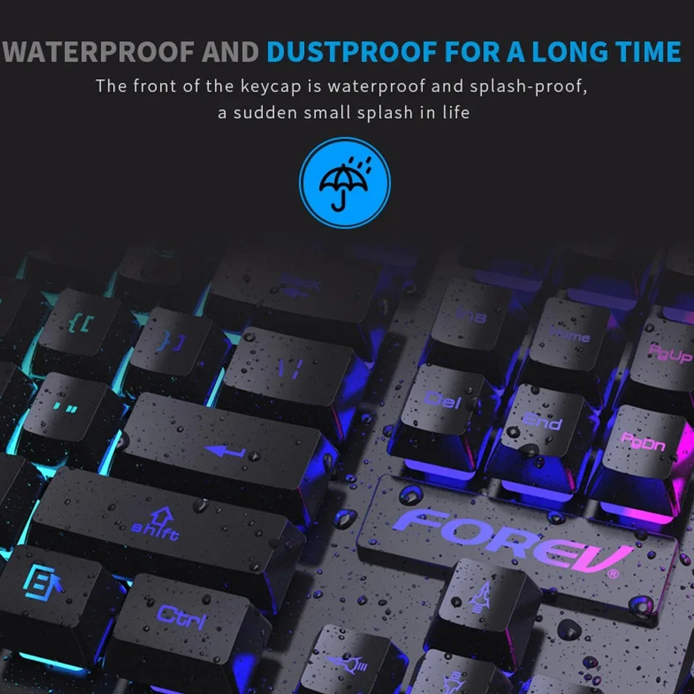 Tastiera meccanica retroillumi - Keyboard Mouse Bundle Gaming recensione e prezzo