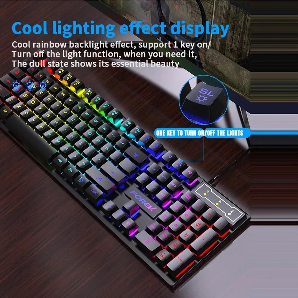 Kebidumei 104, tastiera meccan - Keyboard Mouse Bundle Gaming recensione e prezzo