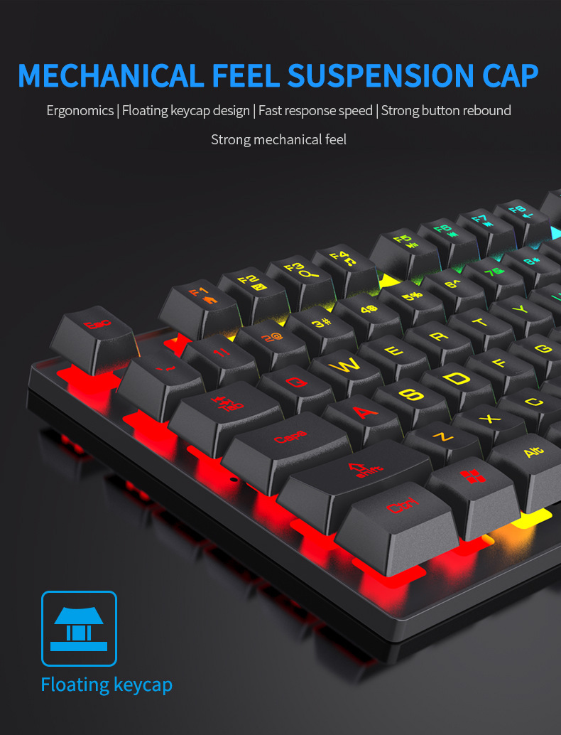 Tastiera Meccanica Retroillumi - Keyboard Mouse Bundle Gaming recensione e prezzo